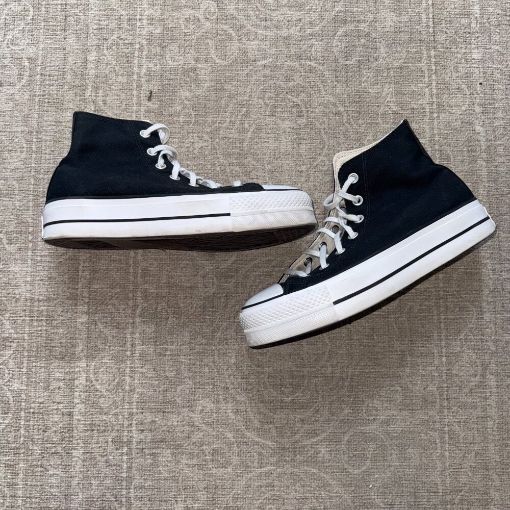 Platform Converse - Black - 8.5